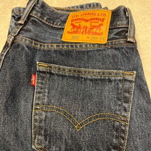 Men’s 505 Levi Jeans